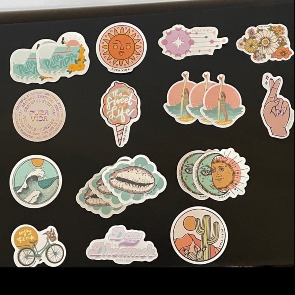 Pura Vida Stickers